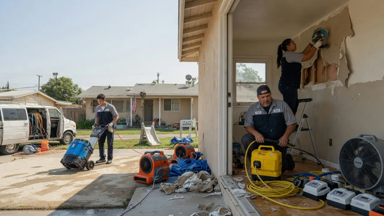Water Damage Restoration in Paradise, TX near me